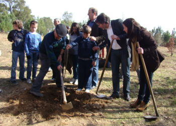 Quinta da Serrana recebe 170 árvores novas