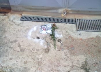 Rituais satânicos à entrada de empresa em Oliveira do Hospital