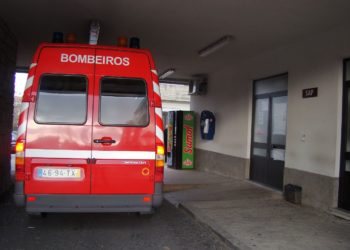 Bombeiros de Lagares em aflição