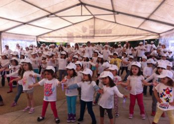Campanha do Pirilampo Mágico arrancou em Oliveira do Hospital ao ritmo de zumba