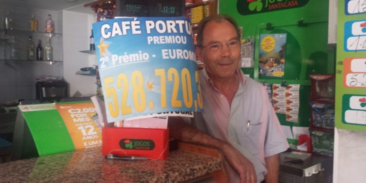 Café Portugal atribui “sorte grande” no euromilhões