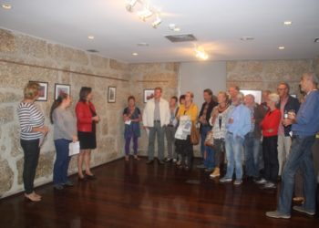 Inaugurada a Exposição de Ina Verhoef na Biblioteca Pública Municipal João Brandão
