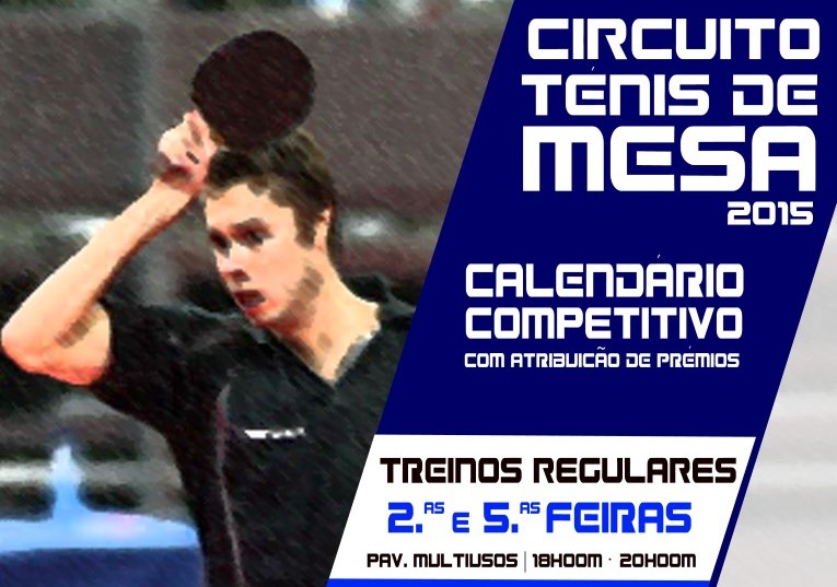 II Torneio Ténis de Mesa no Pavilhão Multiusos