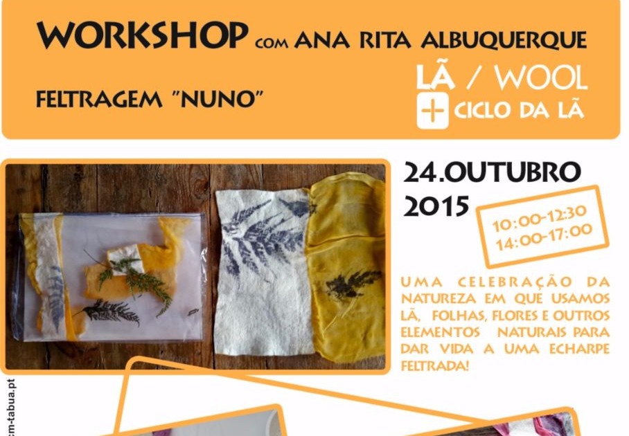 Workshop com Ana Rita Albuquerque na Biblioteca Pública Municipal João Brandão