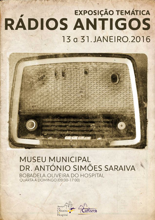 exposição temática radios antigos