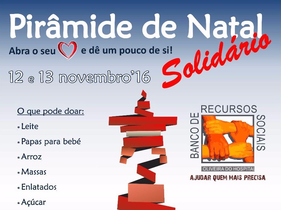 Pirâmide de Natal Solidário 2016