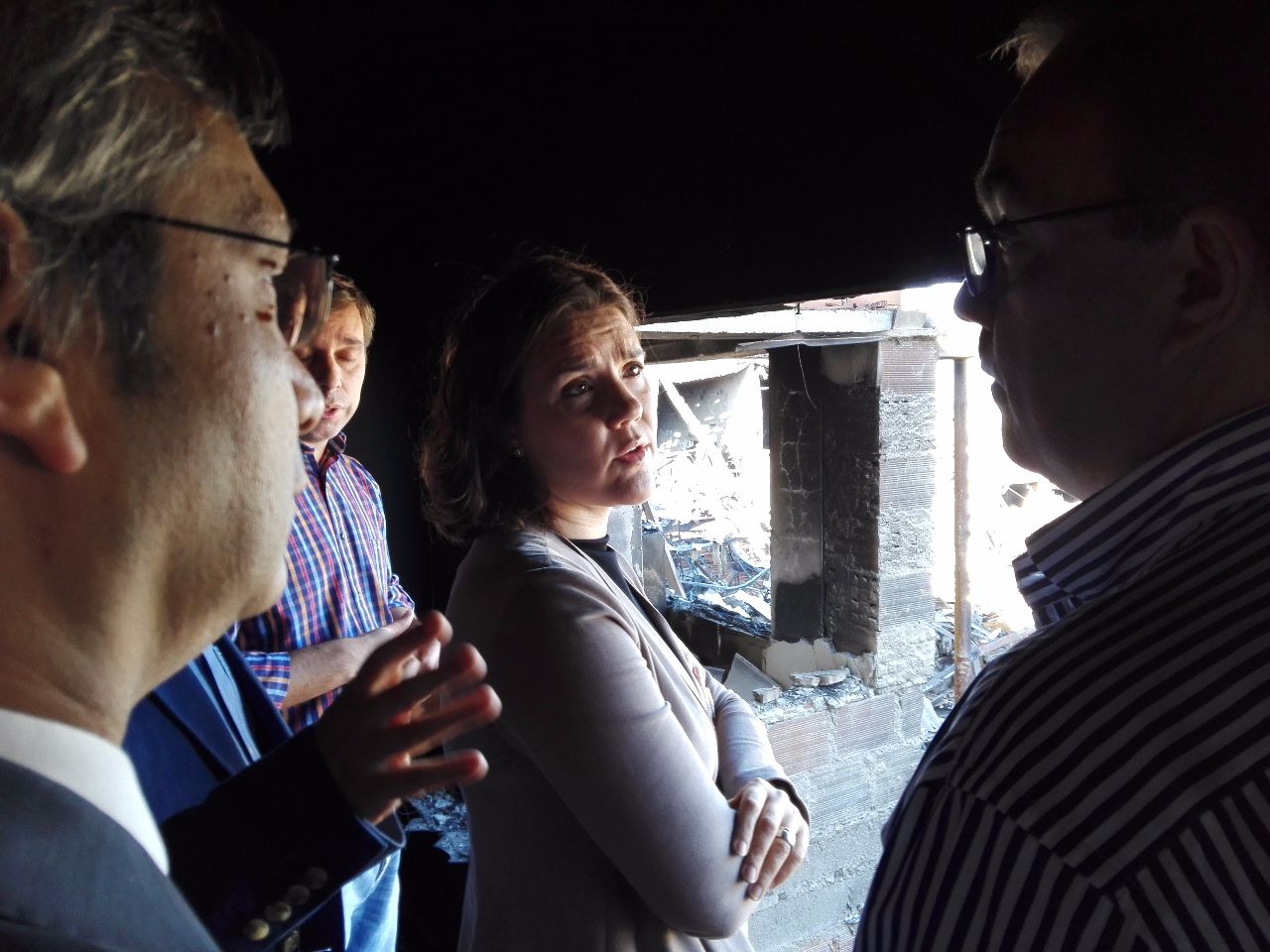 Líder do CDS/PP visitou empresas atingidas em Oliveira do Hospital