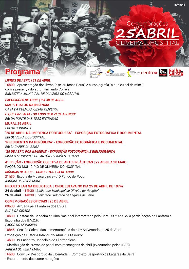 Programa 25 abril