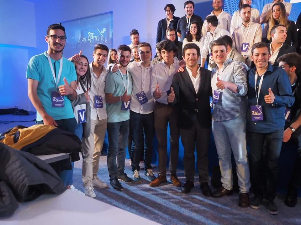 JP de Oliveira do Hospital marcou presença no XXIII Congresso da Juventude Popular