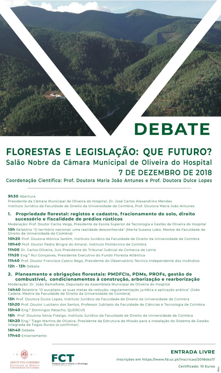 Programa do debate