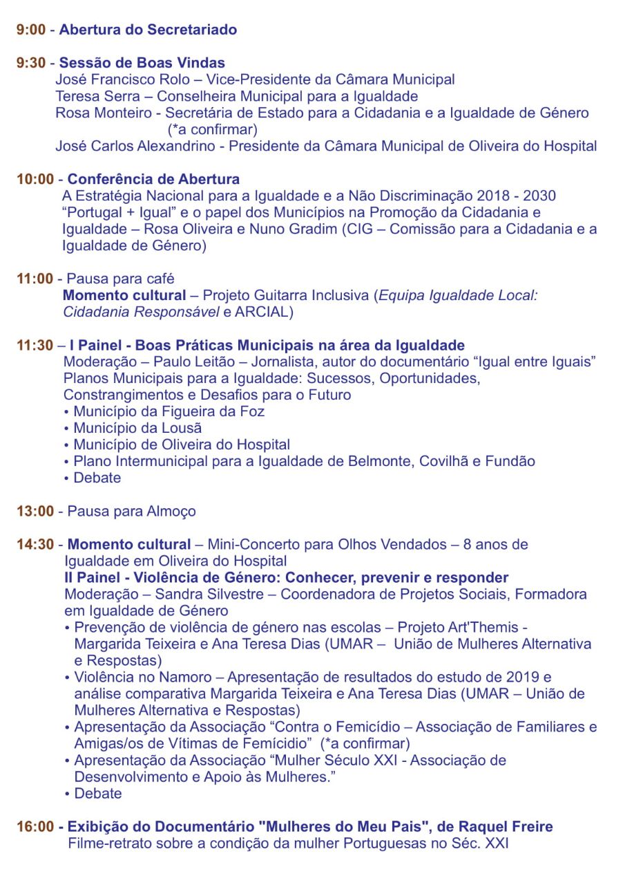 Encontro Distrital_ programa