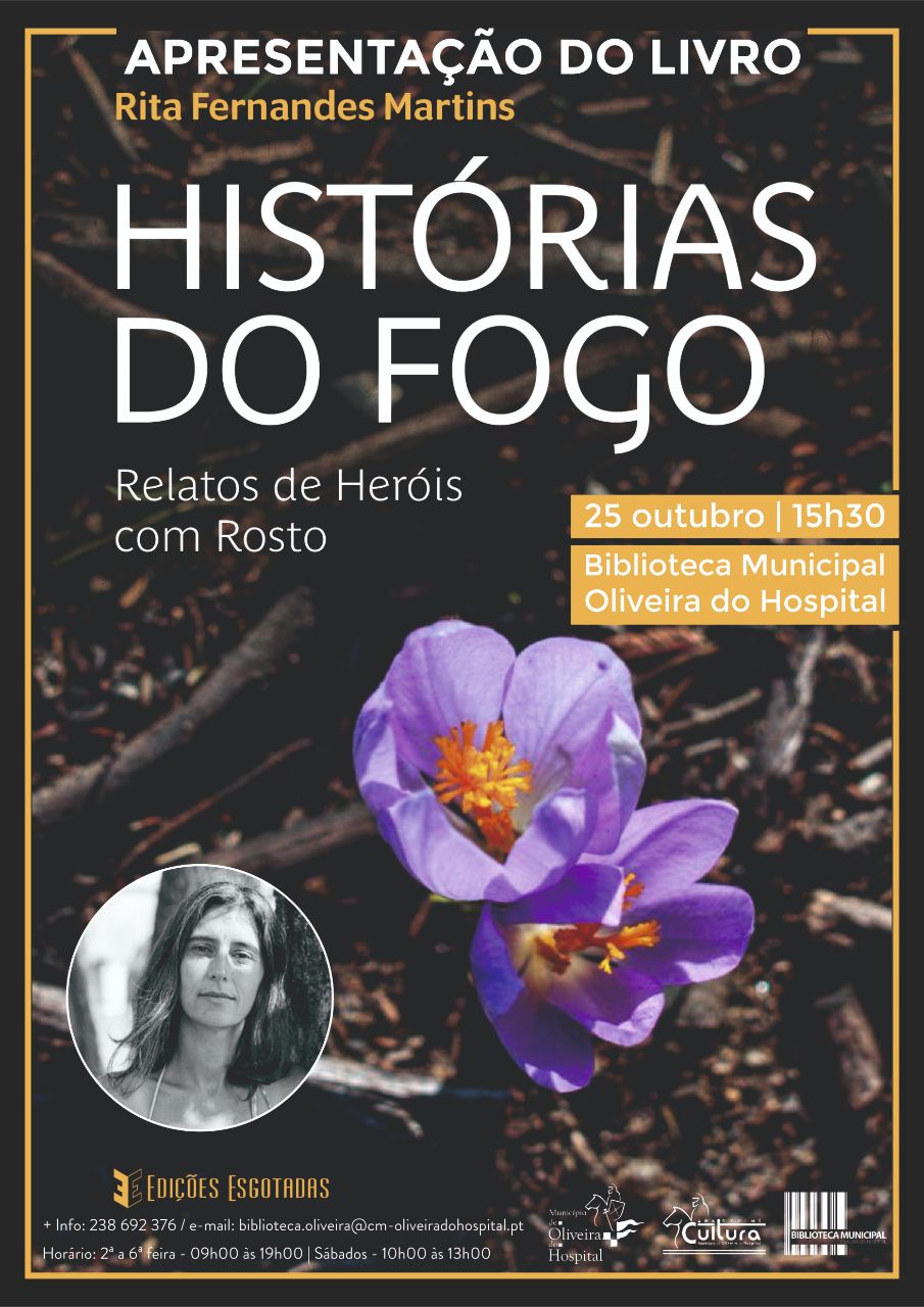 APRESENTAÇÃO DO LIVRO HISTÓRIAS DO FOGO