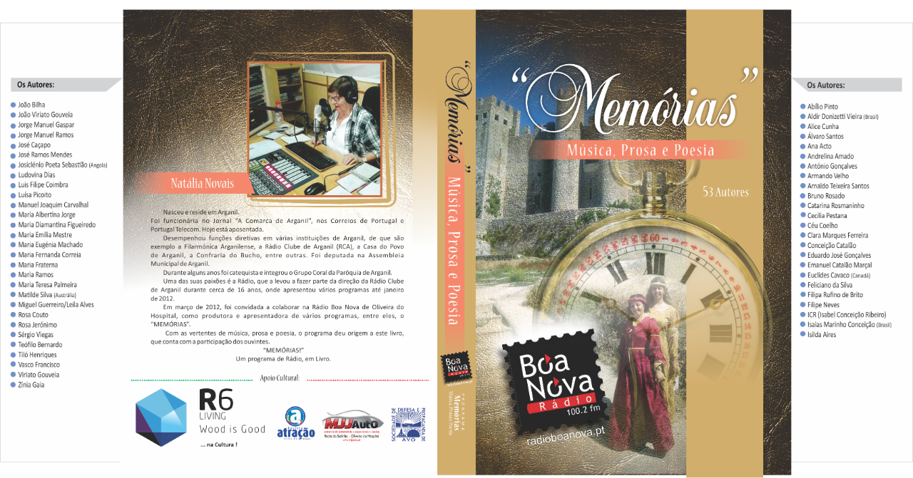 Programa “Memórias”, de Natália Novais, inspira novo livro da Rádio Boa Nova