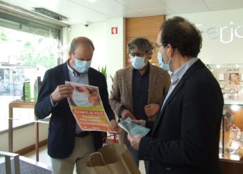 Associação de Desenvolvimento Integrado de Oliveira do Hospital e Tábua e Município de Oliveira do Hospital arrancaram hoje com campanha de entrega de material de proteção individual aos comerciantes