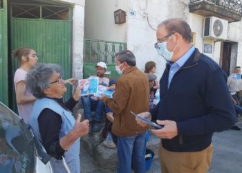Município começou distribuição de máscaras à população