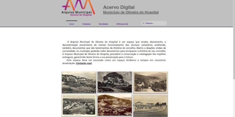 Arquivo Municipal cria site para preservar e divulgar a história de Oliveira do Hospital