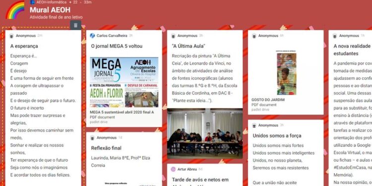AEOH assinala encerramento do ano letivo à distância