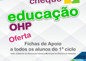Câmara Municipal de Oliveira do Hospital oferece cadernos de exercícios aos alunos do 1º CEB