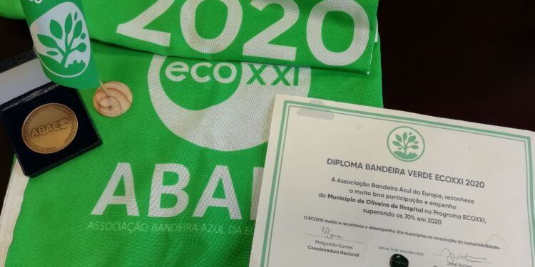 Oliveira do Hospital melhora classificação e renova Bandeira Verde ECOXXI