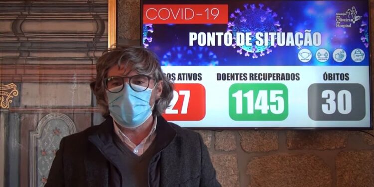 Oliveira do Hospital consolida decréscimo do número de infeções por Covid-19