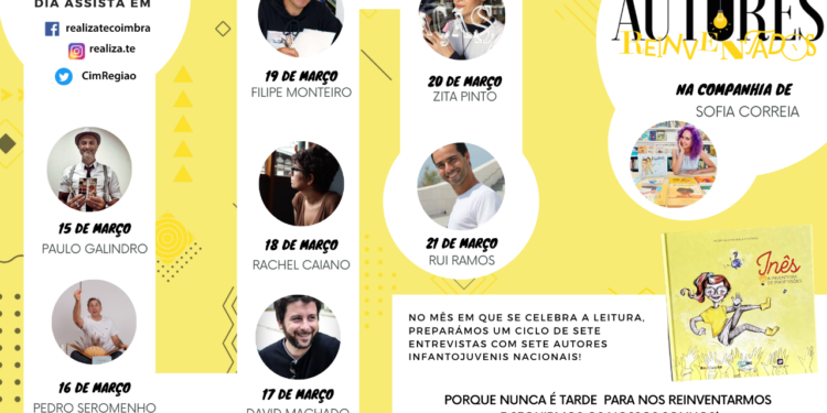 CIM Região de Coimbra assinala Semana da Leitura com Ciclo de Autores Reinventados