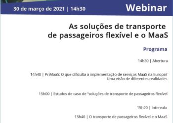 Região de Coimbra realiza webinar para debater “As soluções de transporte de passageiros flexível e o MaaS”