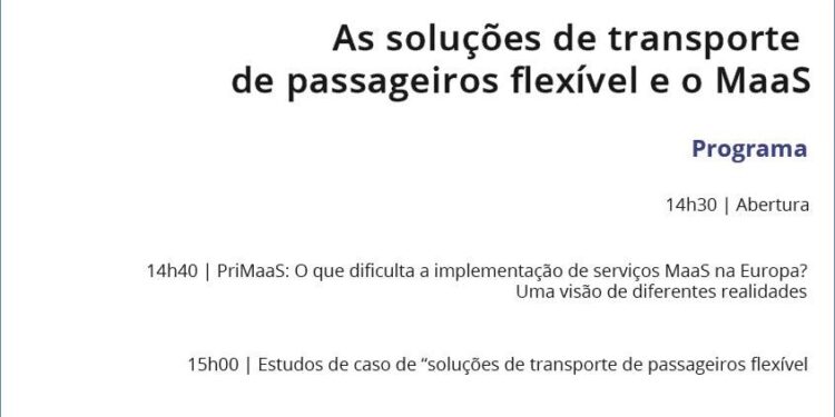 Região de Coimbra realiza webinar para debater “As soluções de transporte de passageiros flexível e o MaaS”