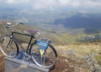 Bicicleta do Colcurinho para apreciar a paisagem