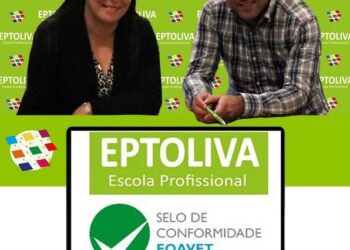 Eptoliva certificada com Selo de Garantia da Qualidade na Educação e na Formação Profissional