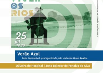 “Viver os Rios” proporciona concerto de violinista em cima duma jangada