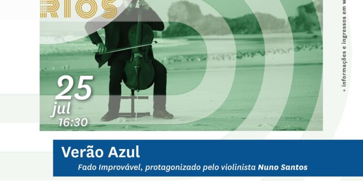 “Viver os Rios” proporciona concerto de violinista em cima duma jangada