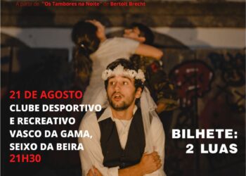 Peça de teatro “A Noite da Lua de Sangue” apresentada em Seixo da Beira