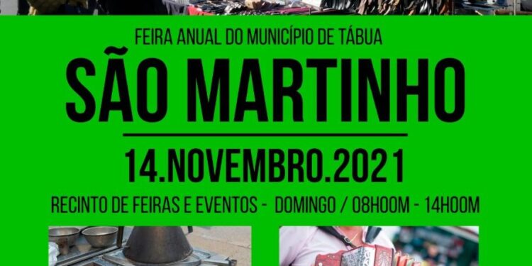 Feira de São Martinho em Tábua no dia 14 de novembro