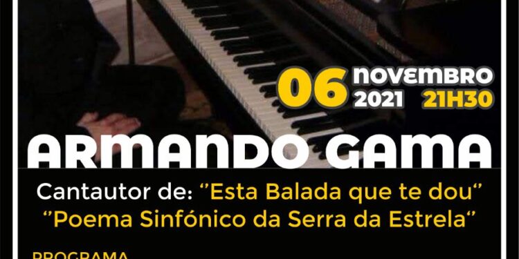 Concerto de Armando Gama no Centro Comunitário de Lagares da Beira