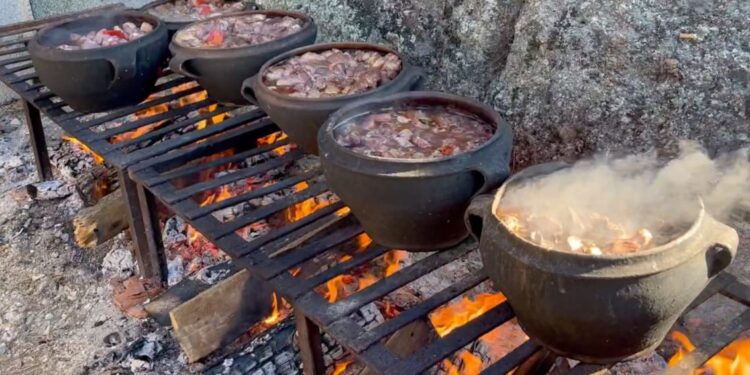 Feira do Porco de Meruge regressou cheia de gente e muita animação
