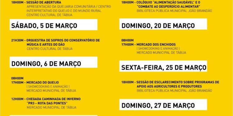 Tábua de Queijos e Sabores da Beira 2022 no Mercado Municipal de Tábua