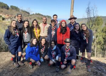 Alunos da ESTGOH participam em ação de reflorestação em Avô e Gondramaz