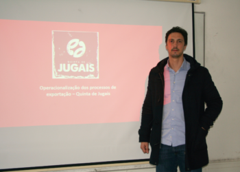 Palestra na ESTGOH sobre “Processo de internacionalização da Quinta de Jugais”