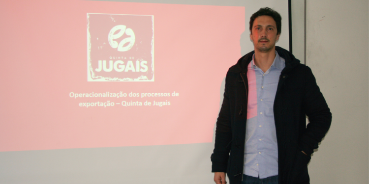 Palestra na ESTGOH sobre “Processo de internacionalização da Quinta de Jugais”