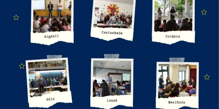 Autarcas da Região de Coimbra celebraram o Dia da Europa na escola