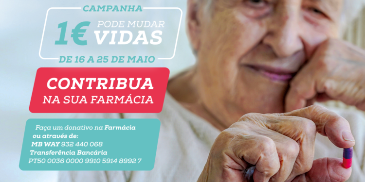 Campanha “1€ abem:” nas farmácias aderentes do distrito de Coimbra até 25 de maio