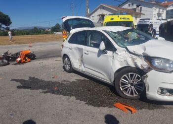Ferido grave em acidente com motociclista