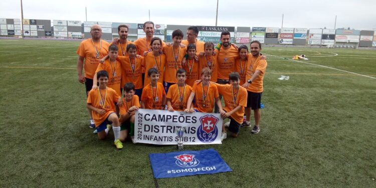 Equipa de Infantis (Sub 12) do FCOH sagrou-se campeã distrital