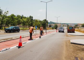 Continuam a avançar as obras nas vias urbanas de Tábua