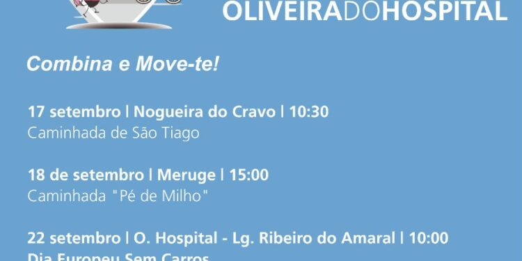 Oliveira do Hospital assinala o Dia Europeu Sem Carros com várias iniciativas