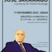 Jantar literário celebra centenário de José Saramago