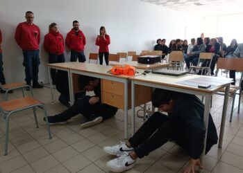 Município de Oliveira do Hospital promoveu simulacro “A Terra Treme” junto dos alunos da Eptoliva