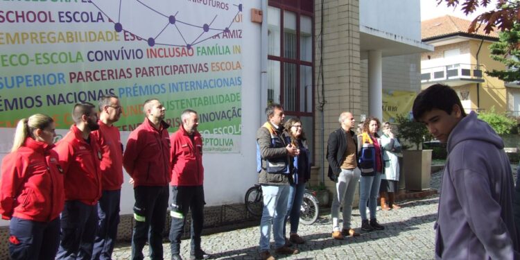 Município de Oliveira do Hospital promoveu simulacro “A Terra Treme” junto dos alunos da Eptoliva