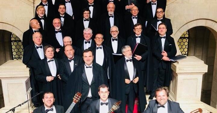 Antigos Orfeonistas da Universidade de Coimbra em concerto na Capela de Santa Ana