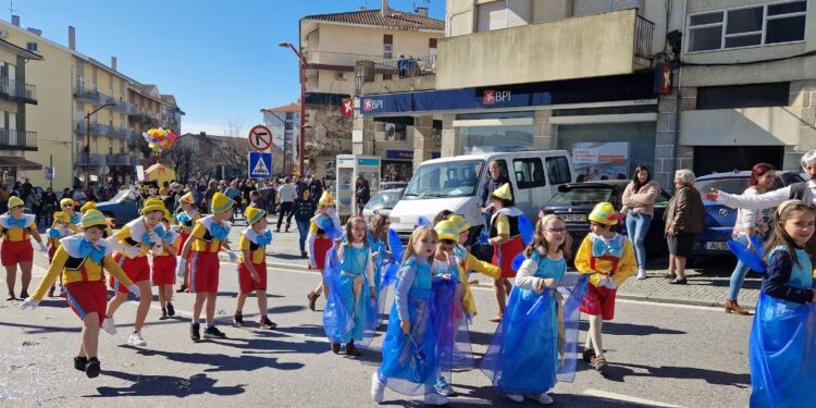 Desfile de Carnaval do Agrupamento de Escolas de Oliveira do Hospital com “A Magia da Disney”